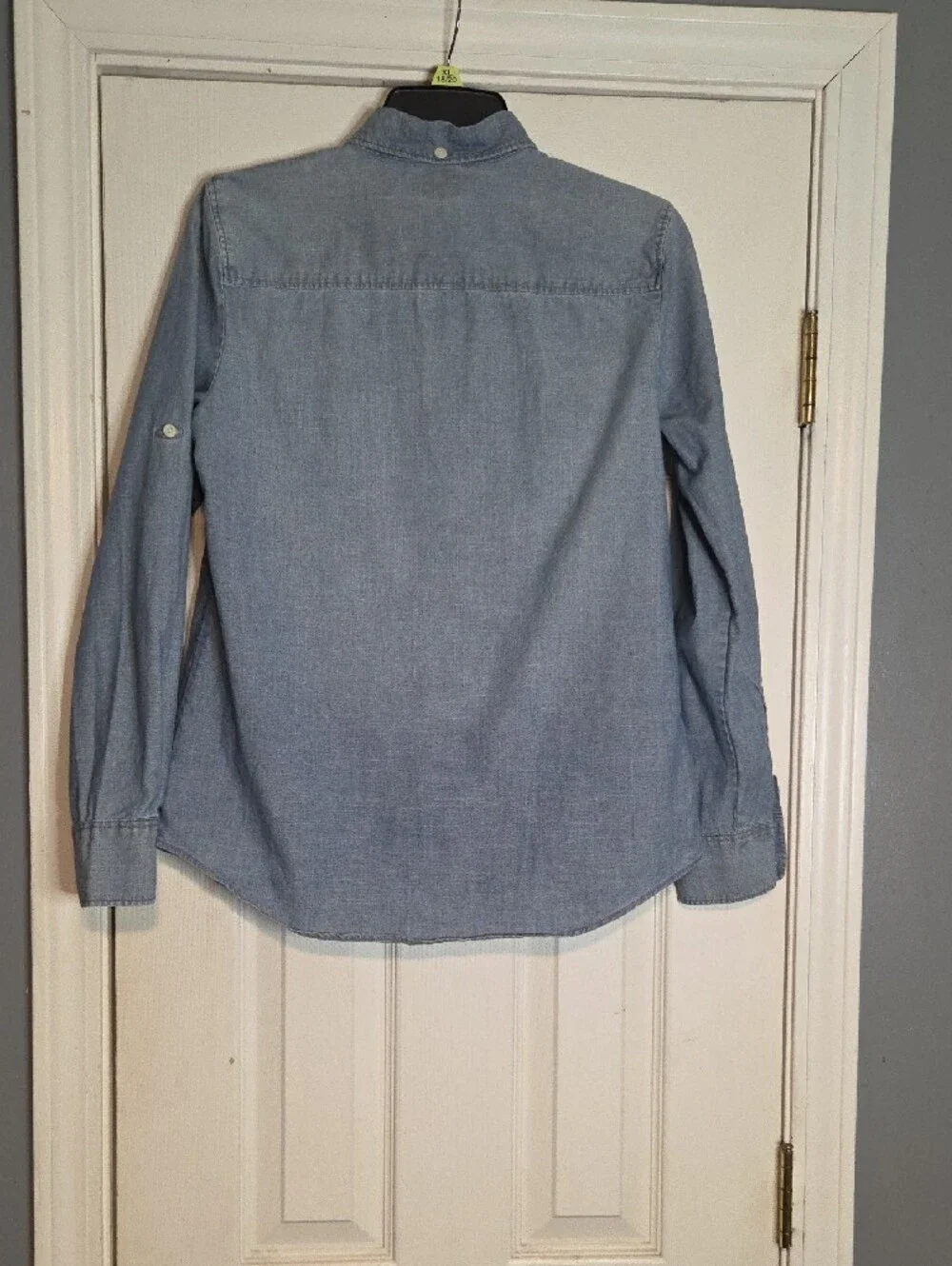J. Crew Light Blue Denim Button-Down Shirt
